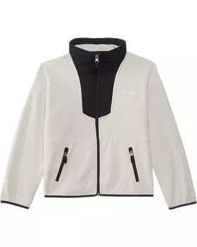 Куртка Columbia Kids Pike Lake II Hooded Jacket, цвет Dark Stone/Black