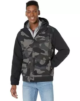 Куртка Columbia Loma Vista II Hooded, цвет Black Mod Camo Print/Black