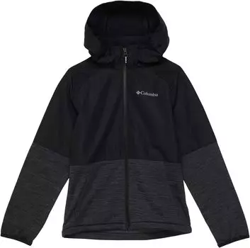 Куртка Columbia Out-ShieldDry Fleece Full Zip, цвет Black/Black Heather