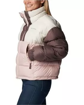 Куртка Columbia Pike Lake II Cropped Jacket, цвет Dusty Pink/Chalk/Basalt