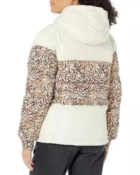 Куртка Columbia Pike Lake II Insulated Jacket, цвет Chalk/Warm Copper Terrain Print