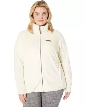 Куртка Columbia Plus Size Fire Side II Sherpa Full Zip, цвет Chalk