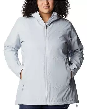Куртка Columbia Plus Size Switchback Lined Long, цвет Cirrus Grey