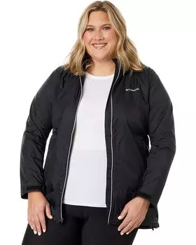 Куртка Columbia Plus Size Switchback Lined Long, черный
