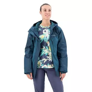 Куртка Columbia Point Park™ Full Zip Rain, зеленый