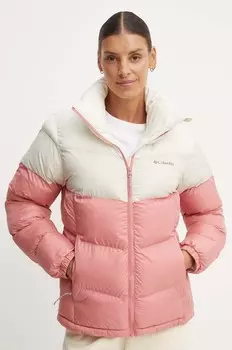 Куртка Columbia Pufect с цветными блоками, розовый