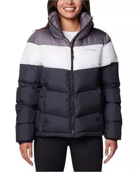 Куртка Columbia Puffect II Colorblock Jacket, цвет Black/White/City Grey
