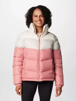 Куртка Columbia Puffect II Colorblock, розовый