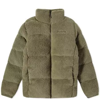 Куртка Columbia Puffect Sherpa, зеленый