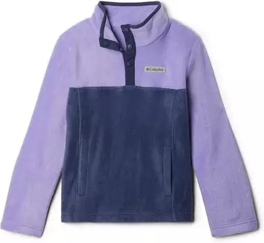 Куртка Columbia Steens MTN1/4 Snap Fleece Pullover, цвет Nocturnal/Paisley Purple