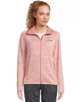 Куртка Columbia Sweater Weather Full Zip II, цвет Pink Agave/Dusty Pink Heather