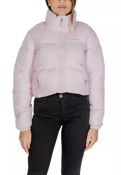 Куртка Columbia укороченная, розовый