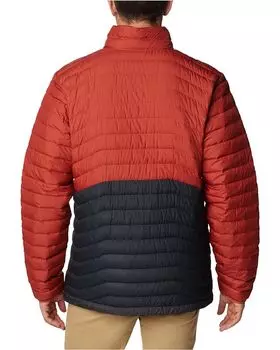Куртка Columbia Westridge Down Jacket, цвет Shark/Warp Red
