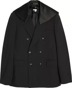 Куртка Comme des Garons Homme Plus Detachable Collar 'Black/Black', черный