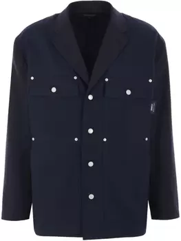 Куртка Comme des Garons Homme с накладными карманами, синий