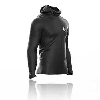 Куртка Compressport Hurricane Waterproof 10/10, черный
