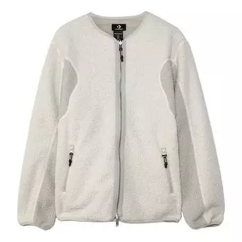Куртка Converse x Slam Jam Jointly Signed Causual Sports Reversible Splicing Jacket Coat Male White 10022283-A01, кремовый
