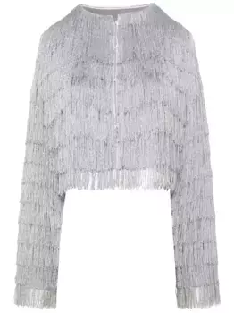 Куртка Copacabana Unreal Fur, серебяный