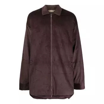 Куртка corduroy shirt jacket 'purple red' Fear Of God Essentials, фиолетовый