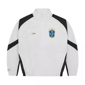 Куртка Corteiz Brasil Olympic Shuku Jacket, цвет White/Black