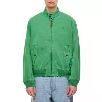 Куртка cotton windbreaker Polo Ralph Lauren, зеленый