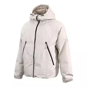 Куртка counter climate short down jacket 'white' Converse, белый
