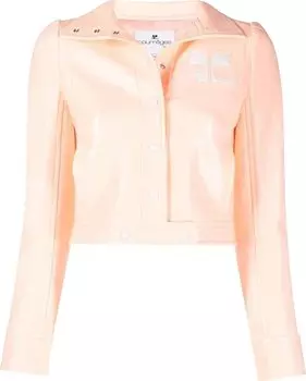 Куртка Courrèges Reedition Vinyl Jacket 'Bleached Orange', оранжевый