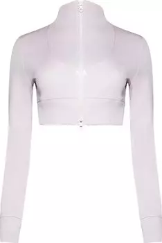 Куртка Courrges Maxi Rib Tracksuit Cropped 'Powder Pink', розовый