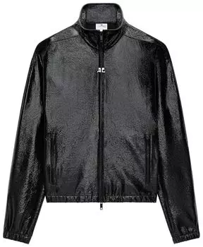 Куртка Courrges Tracksuit Vinyl Jacket 'Black', черный