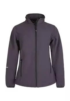 Куртка Covina Softshell из водонепроницаемого и ветронепроницаемого функционального материала WHISTLER, цвет Nightshade