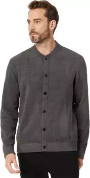 Куртка CozyChic Ultra Lite Bomber Jacket Barefoot Dreams, цвет Carbon