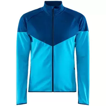 Куртка Craft Glide Block softshell, синий