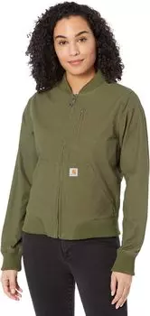 Куртка Crawford Bomber Jacket Carhartt, цвет Basil