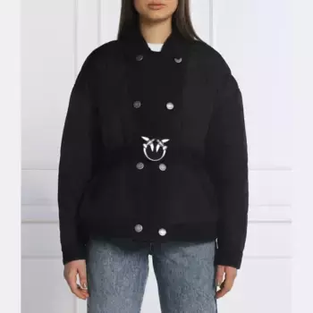 Куртка Croccio классического кроя Pinko, черный