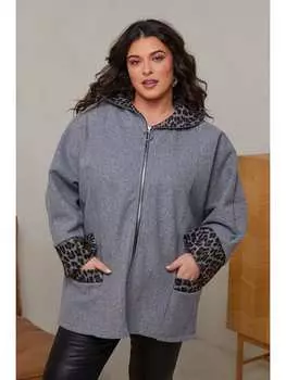 Куртка Curvy Lady, серый