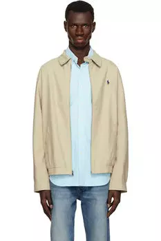 Куртка цвета хаки Bi-Swing Polo Ralph Lauren