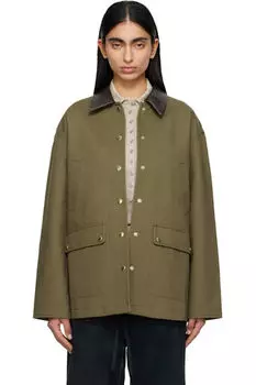 Куртка цвета хаки Кэссиди из хлопка rag & bone