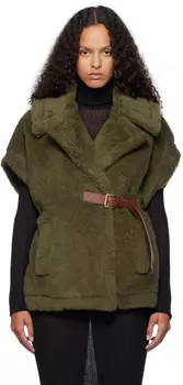 Куртка цвета хаки Newabavo Max Mara