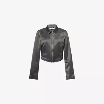 Куртка Daily Paper атласная, черный