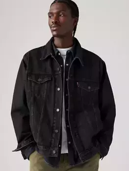 Куртка дальнобойщика свободного кроя Levi's, черный