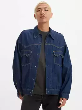Куртка дальнобойщика в стиле вестерн Levi's, черный