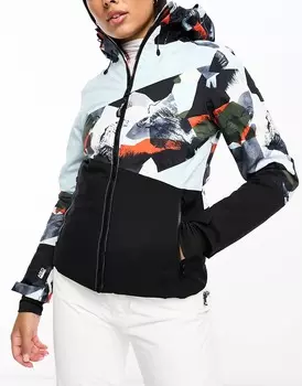 Куртка Dare2b Waterproof Ski With Ski Pass Pocket, мультиколор