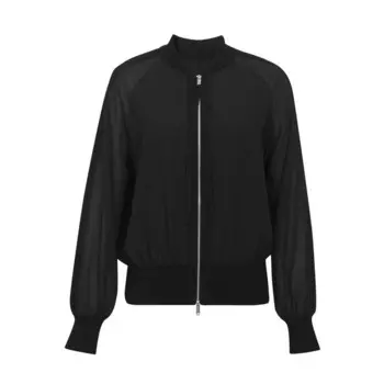 Куртка Deep Breath с двойной молнией, черный