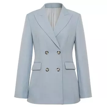 Куртка Deep Breath в британском стиле, серо-синий