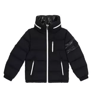 Куртка Delaume с капюшоном Moncler Enfant, синий