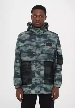 Куртка демисезонная EA7 Emporio Armani, зеленый