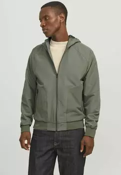 Куртка демисезонная Jack & Jones, зеленый