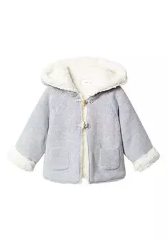 Куртка демисезонная LULU Mango Kids, цвет hellgrau meliert