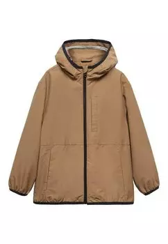 Куртка демисезонная MARCOS Mango Kids, цвет tabaksbruin