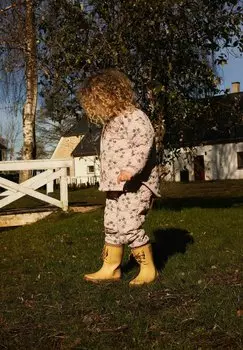 Куртка демисезонная SET BLUMEN Lil' Atelier, цвет violet ice